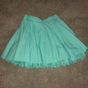 Teal Skirt